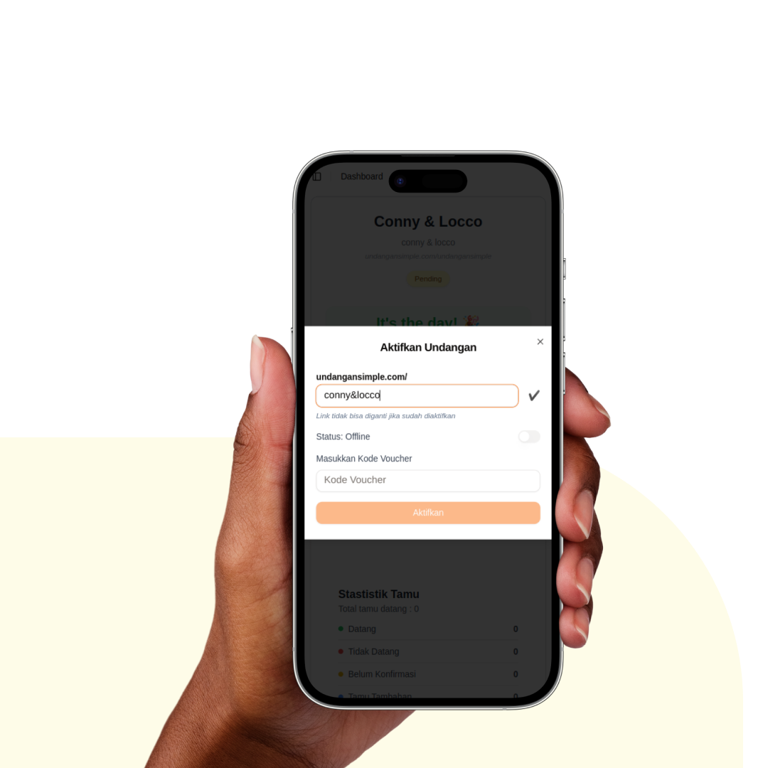 Aktivasi & Siap Bagikan